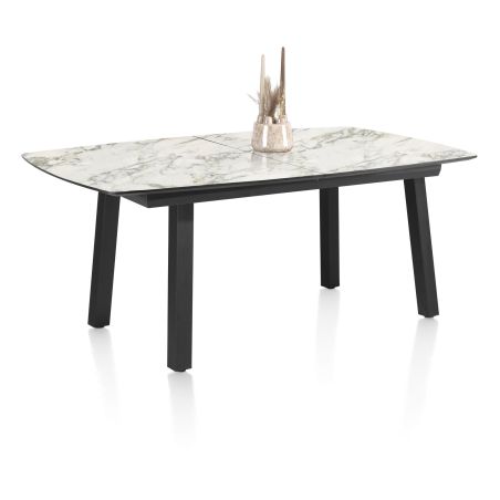 Palace, table a rallonge 160 (+ 50 cm.) x 110 cm. - 4-pieds - Henders and Hazel