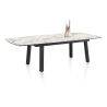 Palace, table a rallonge 160 (+ 50 cm.) x 110 cm. - 4-pieds - Henders and Hazel