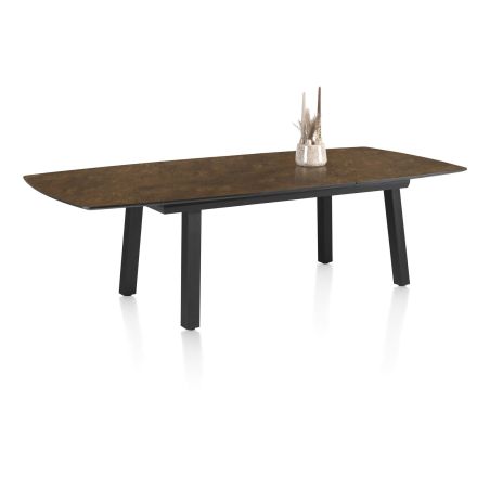 Palace, table a rallonge 160 (+ 50 cm.) x 110 cm. - 4-pieds - Henders and Hazel