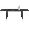Palace, table a rallonge 190 (+ 60 cm.) x 110 cm. - 4-pieds - Henders and Hazel