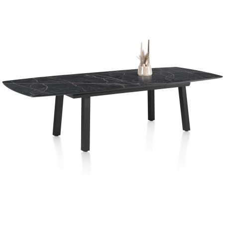 Palace, table a rallonge 190 (+ 60 cm.) x 110 cm. - 4-pieds - Henders and Hazel
