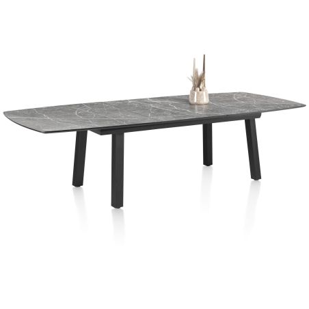 Palace, table a rallonge 190 (+ 60 cm.) x 110 cm. - 4-pieds - Henders and Hazel