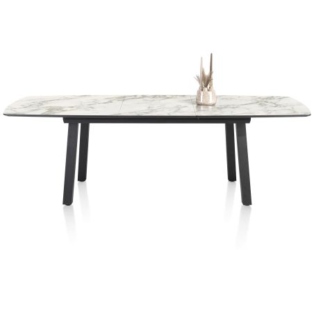 Palace, table a rallonge 190 (+ 60 cm.) x 110 cm. - 4-pieds - Henders and Hazel