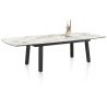 Palace, table a rallonge 190 (+ 60 cm.) x 110 cm. - 4-pieds - Henders and Hazel