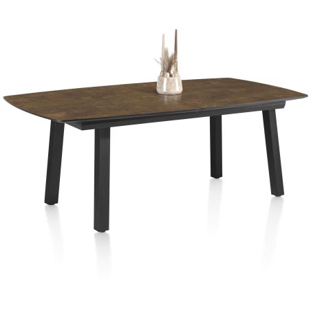 Palace, table a rallonge 190 (+ 60 cm.) x 110 cm. - 4-pieds - Henders and Hazel