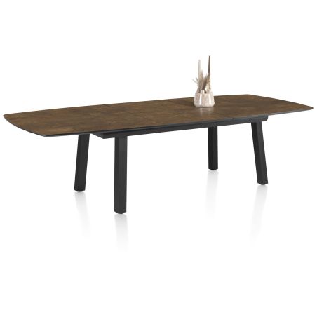 Palace, table a rallonge 190 (+ 60 cm.) x 110 cm. - 4-pieds - Henders and Hazel
