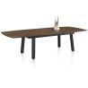 Palace, table a rallonge 190 (+ 60 cm.) x 110 cm. - 4-pieds - Henders and Hazel