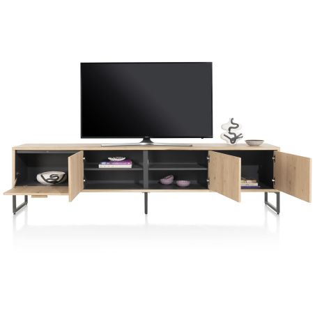 Castello, buffet bas 240 cm - 3-portes + 1-porte rabattante - Henders and Hazel
