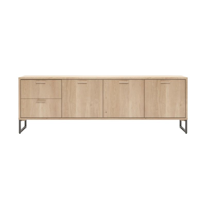 Castello, buffet 240 cm - 3-portes + 2-tiroirs - hauteur 90 cm - Henders and Hazel