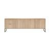 Castello, buffet 240 cm - 3-portes + 2-tiroirs - hauteur 90 cm - Henders and Hazel