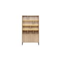Castello, vaisselier 123 cm - 2-portes + 9-niches (+ LED) - Henders and Hazel