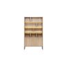 Castello, vaisselier 123 cm - 2-portes + 9-niches (+ LED) - Henders and Hazel