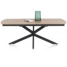 Pavalon, table a rallonge 200 (+ 78) x 100 cm - Henders and Hazel