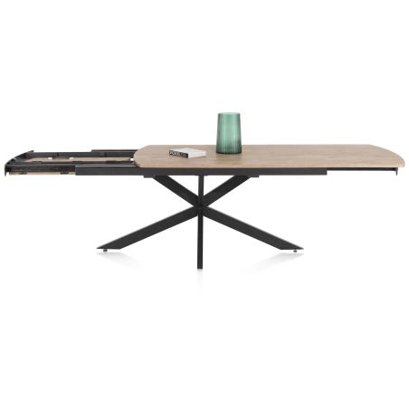 Pavalon, table a rallonge 200 (+ 78) x 100 cm - Henders and Hazel