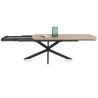 Pavalon, table a rallonge 200 (+ 78) x 100 cm - Henders and Hazel