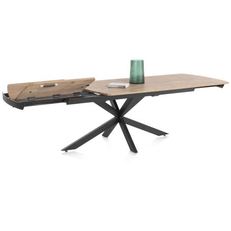 Pavalon, table a rallonge 200 (+ 78) x 100 cm - Henders and Hazel