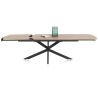 Pavalon, table a rallonge 200 (+ 78) x 100 cm - Henders and Hazel