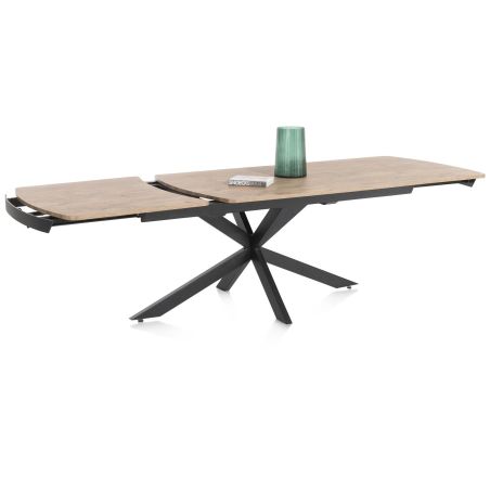 Pavalon, table a rallonge 200 (+ 78) x 100 cm - Henders and Hazel