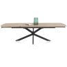 Pavalon, table a rallonge 200 (+ 78) x 100 cm - Henders and Hazel