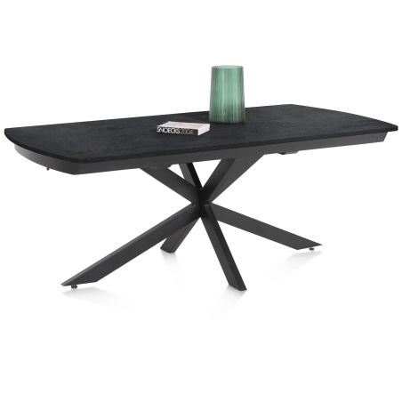 Pavalon, table a rallonge 200 (+ 78) x 100 cm - Henders and Hazel