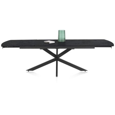 Pavalon, table a rallonge 200 (+ 78) x 100 cm - Henders and Hazel