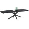 Pavalon, table a rallonge 200 (+ 78) x 100 cm - Henders and Hazel