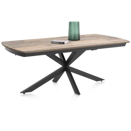 Pavalon, table a rallonge 200 (+ 78) x 100 cm - Henders and Hazel