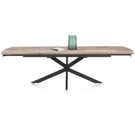 Pavalon, table a rallonge 200 (+ 78) x 100 cm - Henders and Hazel