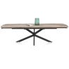Pavalon, table a rallonge 200 (+ 78) x 100 cm - Henders and Hazel