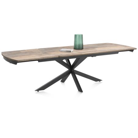 Pavalon, table a rallonge 200 (+ 78) x 100 cm - Henders and Hazel