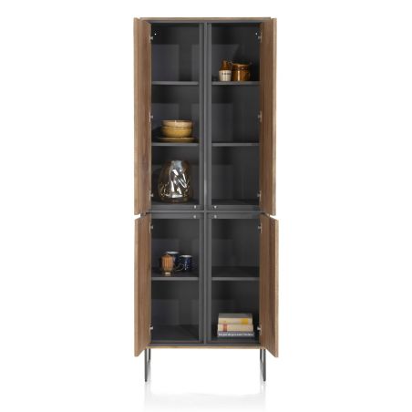 Trapani, armoire 75 cm - 4-portes - Henders and Hazel