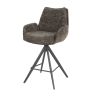 Chaise de bar pivotante BOREAS - proposée en 2 coloris