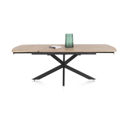 Pavalon, table à rallonge 140 (+ 50) x 100 cm