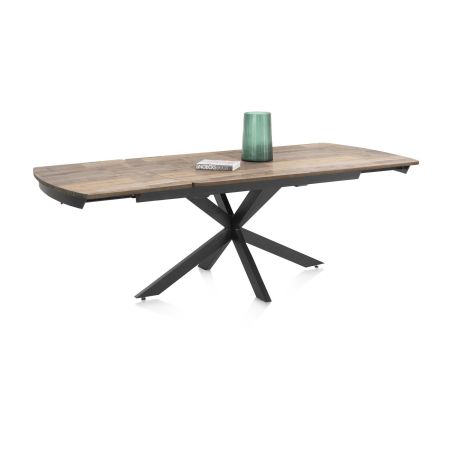 Pavalon, table à rallonge 140 (+ 50) x 100 cm