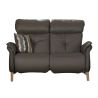 Canapé droit 2 places fixes 147 cm en cuir CUMULY COMFORT 4708 de la marque HIMOLLA