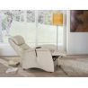 Fauteuil relax électrique H 109 cm en cuir QUATUOR 9721 avec lift de la marque HIMOLLA