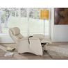 Fauteuil relax électrique H 109 cm en cuir QUATUOR 9721 avec lift de la marque HIMOLLA
