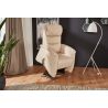 Fauteuil relax électrique H 112 cm en cuir QUATUOR 9721 avec lift de la marque HIMOLLA