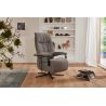 Fauteuil relax électrique en tissu EASY SWING 7050 taille S de la marque HIMOLLA