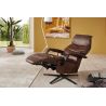 Fauteuil relax électrique en cuir EASY SWING 7050 taille S de la marque HIMOLLA
