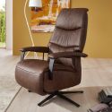 Fauteuil relax électrique en cuir EASY SWING 7050 taille M de la marque HIMOLLA
