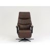 Fauteuil relax électrique en cuir EASY SWING 7050 taille L de la marque HIMOLLA