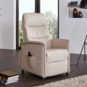 Fauteuil relax électrique H 103 cm en cuir QUARTETT 9051 avec lift de la marque HIMOLLA