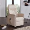 Fauteuil relax électrique H 103 cm en cuir QUARTETT 9051 avec lift de la marque HIMOLLA