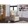 Fauteuil relax électrique H 103 cm en cuir QUARTETT 9051 avec lift de la marque HIMOLLA