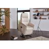 Fauteuil relax électrique H 103 cm en cuir QUARTETT 9051 avec lift de la marque HIMOLLA