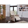 Fauteuil relax électrique H 107 cm en cuir QUARTETT 9051 avec lift de la marque HIMOLLA