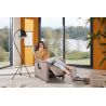 Fauteuil relax électrique H 103 cm en tissu QUARTETT 9051 avec lift de la marque HIMOLLA