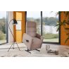 Fauteuil relax électrique H 103 cm en tissu QUARTETT 9051 avec lift de la marque HIMOLLA