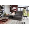 Canapé 3 places 197 cm en tissu CUMULY COMFORT 4051 avec 2 relax manuels de la marque HIMOLLA